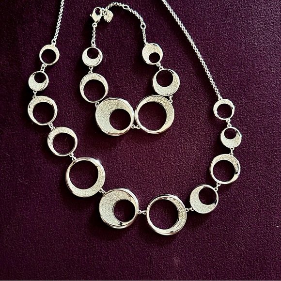 Swarovski Necklace Bracelet Set ‘Ragtime’ - Picture 2 of 4